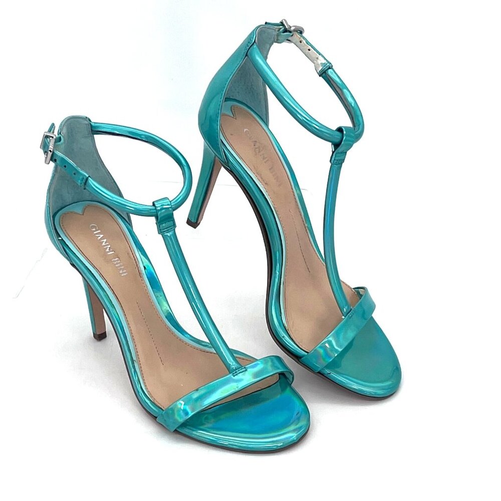 Gianni Bini Antonias Mint Tobe Thin Strap Dress Heels Sandals Shoes Size 6M - Picture 2 of 15